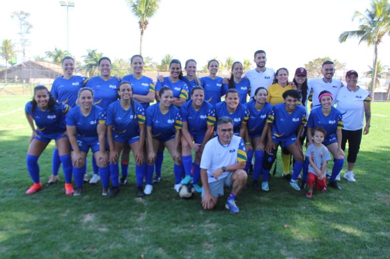 Time de futebol feminino da OAB-GO realiza jogo de apresentação