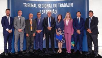 OAB-GO participa de assinatura de acordo de cooperação técnica dos TRTs da 18ª