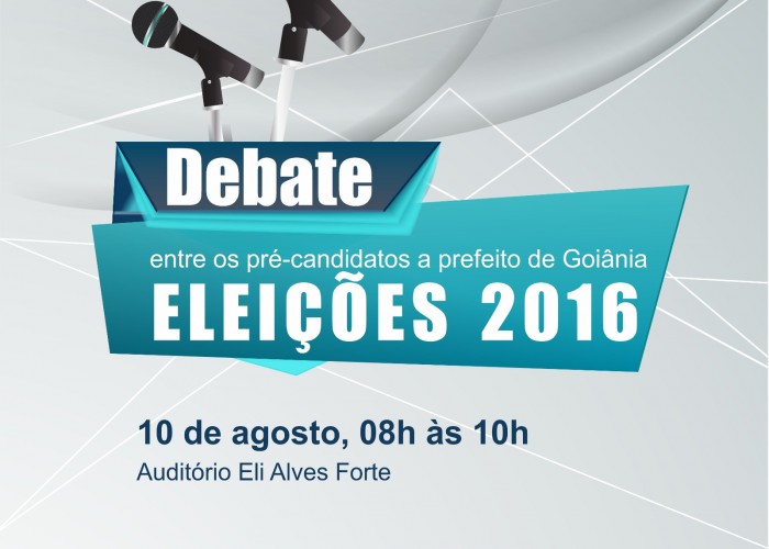 OAB Goiás e Rádio 730 promovem debate com pré-candidatos a prefeito de Goiânia