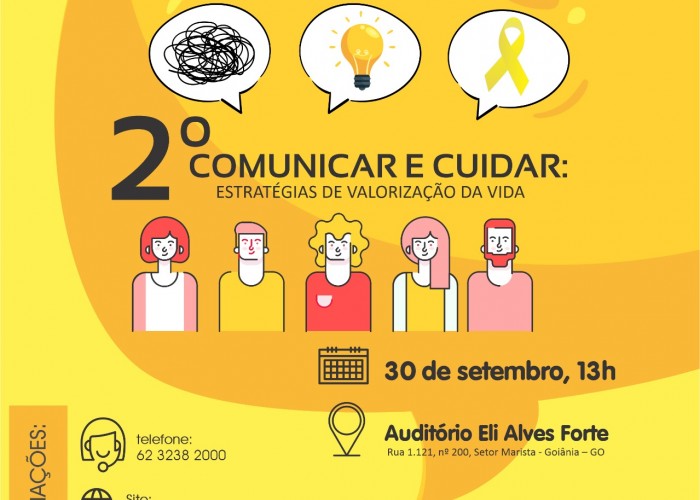 Em apoio ao Setembro Amarelo, OAB-GO debate políticas de valorização da vida