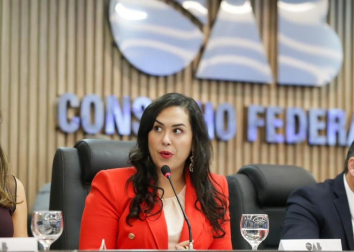 CONSELHEIRA FEDERAL LAYLA OLIVEIRA INTEGRA COMISSÃO DE ARGUIÇÃO DOS CANDIDATOS AO TST