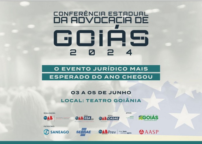 Inscrições abertas: confira a programação completa da Conferência Estadual da Advocacia 2024