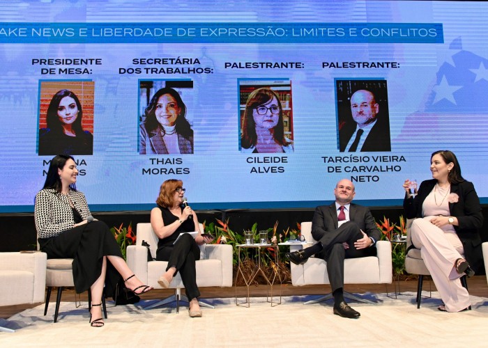 OAB-GO debate fake news e os limites da liberdade de expressão durante a Conferência Estadual da Advocacia