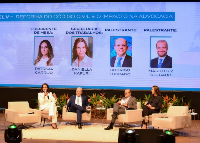 Especialistas discutem reforma do Código Civil e seus efeitos na advocacia durante Conferência Estadual da Advocacia