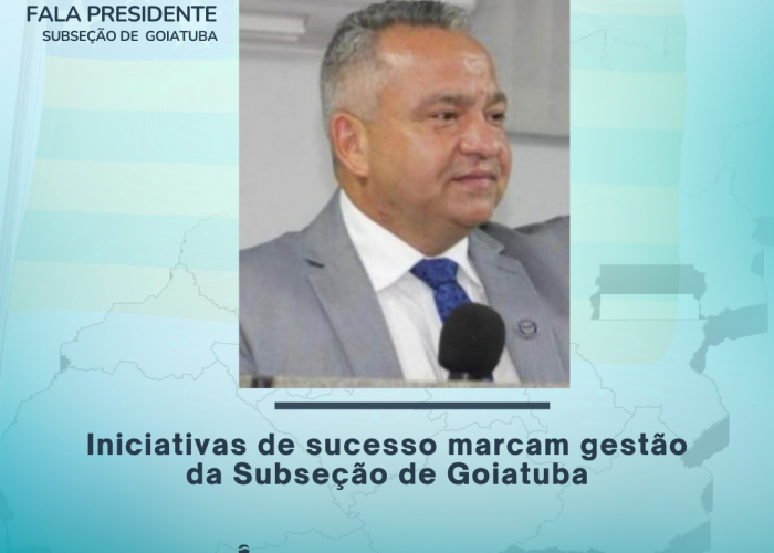 Iniciativas de sucesso marcam gestão de Cleiton Júnior na Subseção de Goiatuba