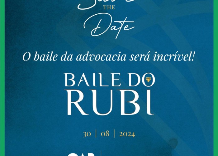 Baile do Rubi 2024 acontece no próximo dia 30; últimas mesas e ingressos disponíveis