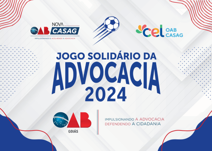 OAB-GO e Casag promovem Jogo Solidário da Advocacia 2024 em clima de união e solidariedade no fim de ano; inscrições abertas para advogados(as) e seus dependentes participarem