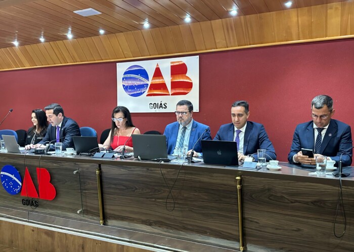 OAB-GO realiza 1ª Sessão Extraordinária do Conselho Pleno de 2025 nesta segunda-feira