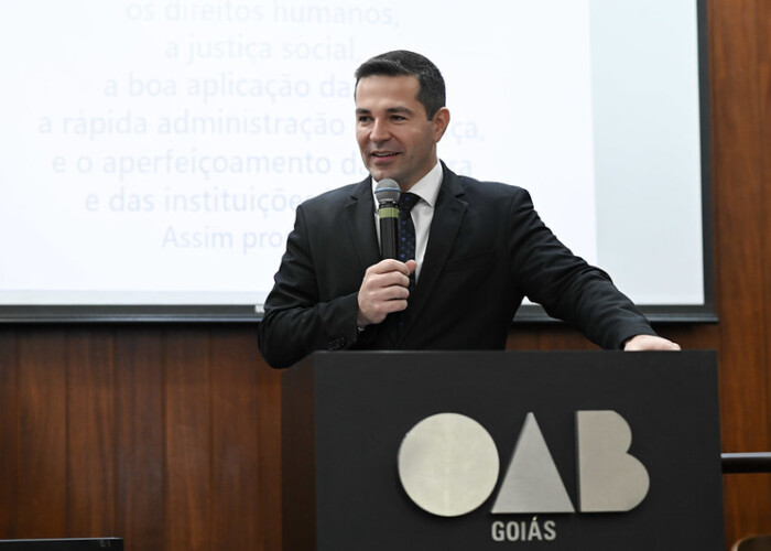 Presidente Rafael Lara e membros da gestão da OAB-GO tomam posse nesta sexta-feira, 14