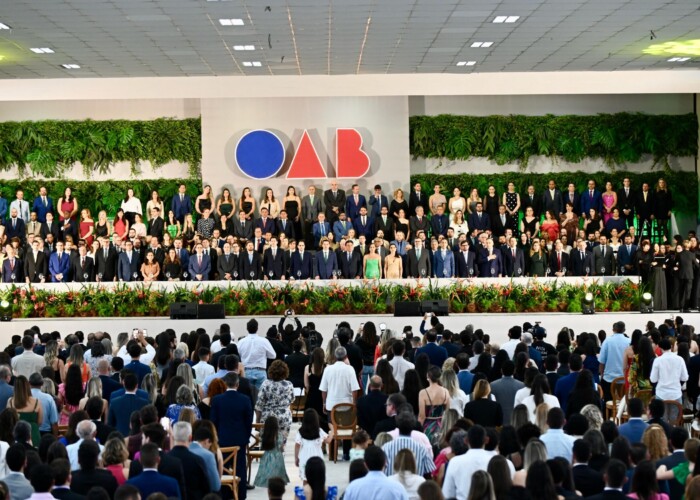 Nova gestão da OAB-GO para o triênio 2025-2027 toma posse em cerimônia prestigiada